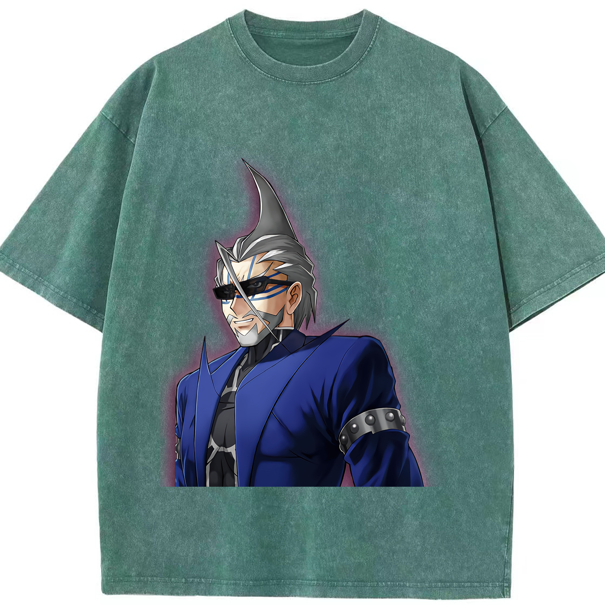 （画像用） 遊☆戯☆王 Yu-Gi-Oh! 綿100% ヴィンテージ風 半袖Tシャツ（フロントプリント）